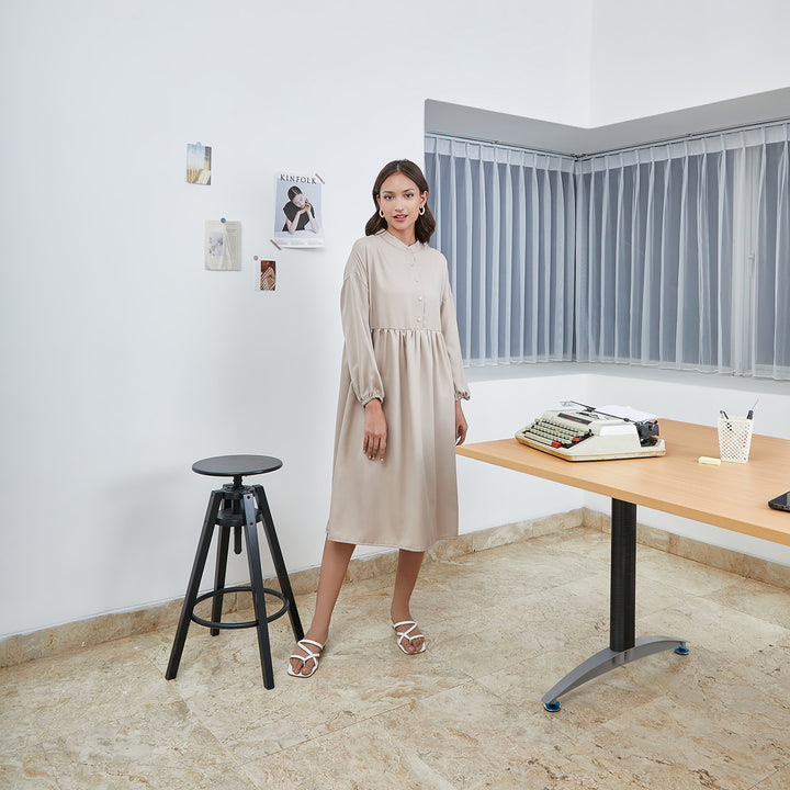 SIMPLICITY Baby Doll Midi Dress – www.simplicity.co.id