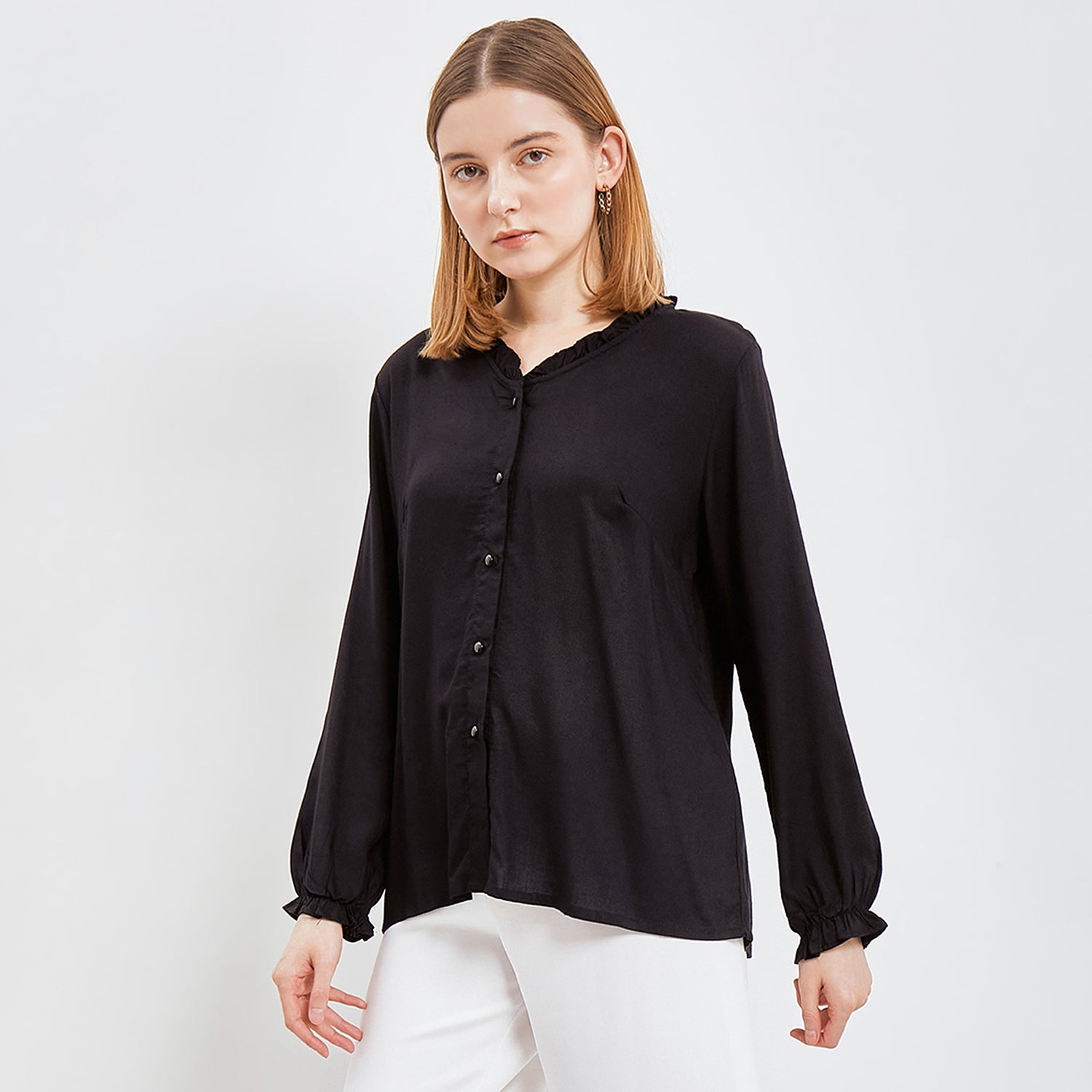 SIMPLICITY Basic Viscose Blouse – www.simplicity.co.id